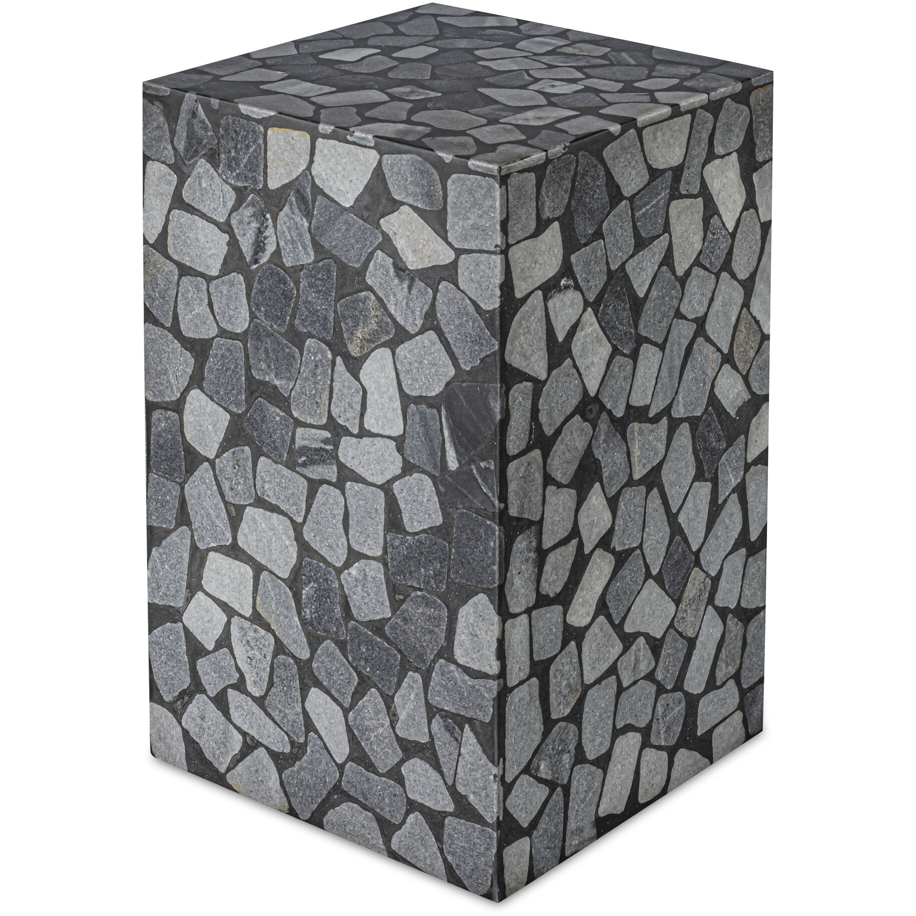 Kiri 22.4 X 14.2 inch Black Outdoor Side Table